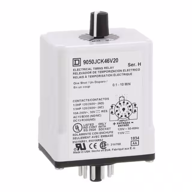 9050JCK46V20 Schneider Electric  Time Delay Relays